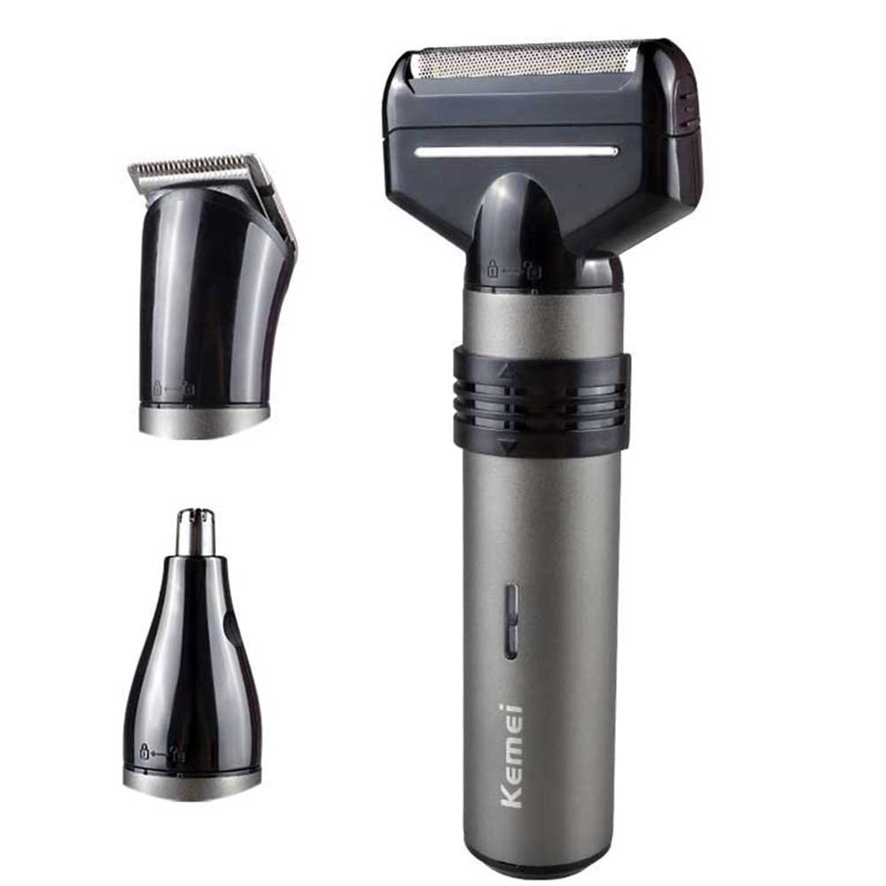 Kemei 3 IN 1 electric shaver,nose & hair trimmer-KM1210