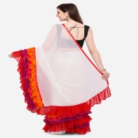 Authentic Indian Soft Weightless Georgette Saree With Matching Blouse Piece for Women