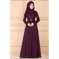 Dubai Cherry Sequence Short koti Borka For Muslim Women Fashion Square BD