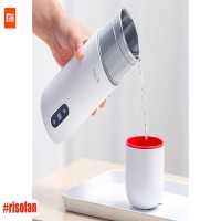 XIAOMI MIJIA DEERMA DEM-DR035 BOTTLE WATER 350ML PORTABLE ELECTRIC WATER CUP TOUCH CONTROL DRINKWARE THERMOS SMART WATER KETTLE