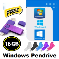 Windows Bootable Pendrive With Multi Windows 7 8 10 Auto Active Key And Free 32GB/16GB USB Flash Drive