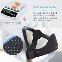 Arm Sling Shoulder Immobilizer - Rotator Cuff Support Brace - Comfortable Medical Sling for Shoulder Injury, Left and Right Arm, Men and Women, for Broken, Dislocated, Fracture, Strain