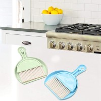 Dustpan and Brush Set, 1Pcs Mini Cleaning Dustpan and Broom Portable Sweeper with Hand Broom Brush for Computer