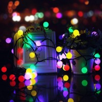 LED Color Changing Fairy Light Ball Shaped - 28 bulbs, LED Ball Shaped String Fairy Lights Multi-color, 28 LED Ball light, Party, Wedding decoration