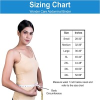 WonderCare- Abdominal Binder Tummy Trimmer Postpartum Recovery Belt Abdominal Surgery Recovery Belt Waist Slimming Band  Belly muscles relaxation belt After Birth Belly Support Belt