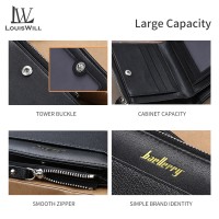 Leather Short Wallet for Men