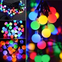 LED Color Changing Fairy Light Ball Shaped - 28 bulbs, LED Ball Shaped String Fairy Lights Multi-color, 28 LED Ball light, Party, Wedding decoration