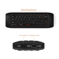 Viboton 2. Fly Air Mouse Raspberry Pi 3 Wireless Keyboard Remote Control Learning Keyboard Combo For Android Box Computer