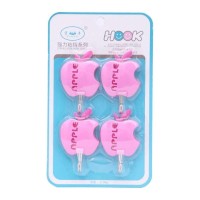 Apple Shape Wall Hooks