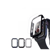 ANANK GLASS WITH CASE FOR APPLE WATCH 44MM – BLACK