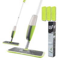 360 Degree Rotatable Head Mop With Auto Spray System