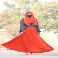 New Step Gawn Dubai Cherry Full Set Borka for Women 2022.