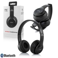 P47 Headband Foldable Stereo Bluetooth Headphones Wireless Headse