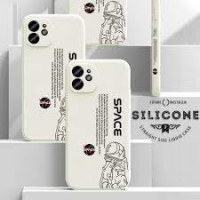 ZeroQiQi for Realme X2 Case Planet Astronaut Phone Cover Soft Full Lens Protection Casing Ultra Thin Soft Liquid Silicone Phone Cases