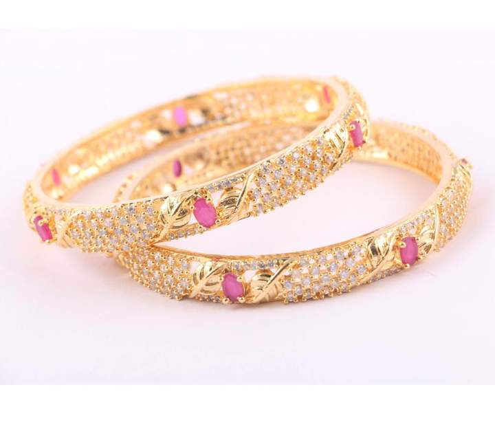 Gold Plated Churi Bangels