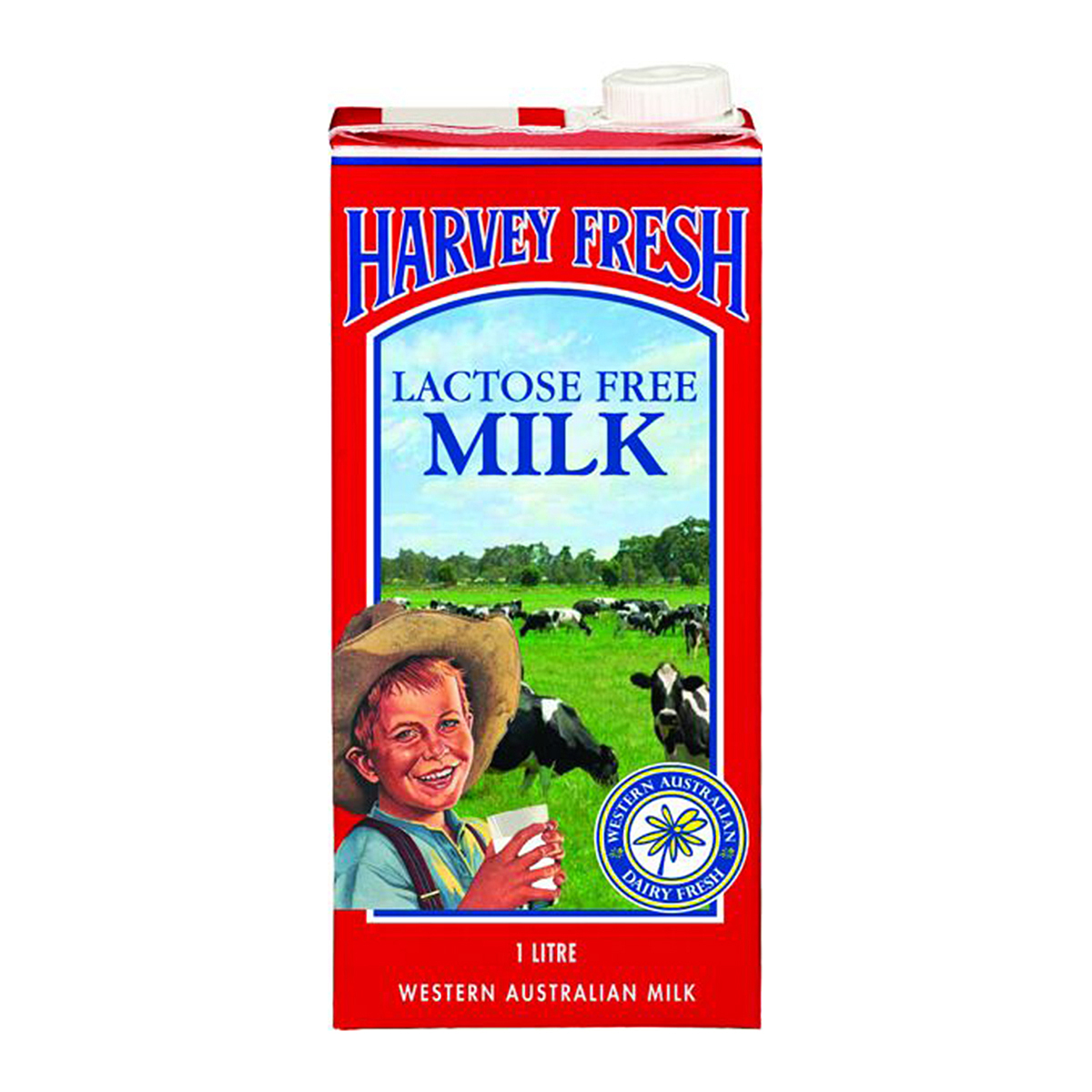 Harvey Fresh UHT Lactose Free Full Cream Milk 1 Litre
