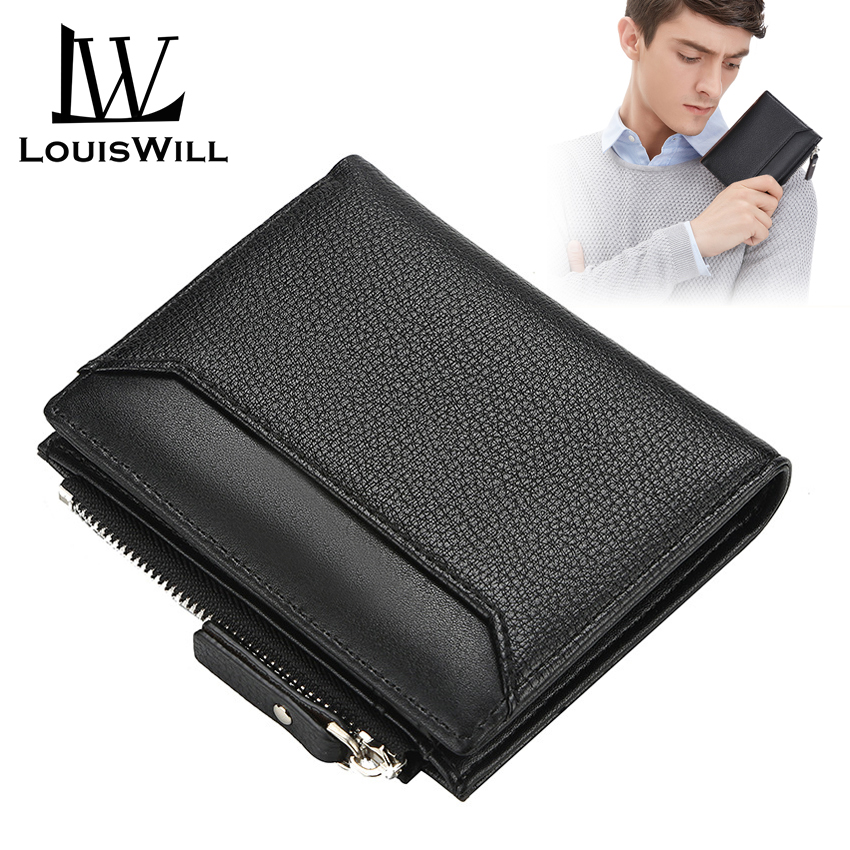 Leather Short Wallet for Men