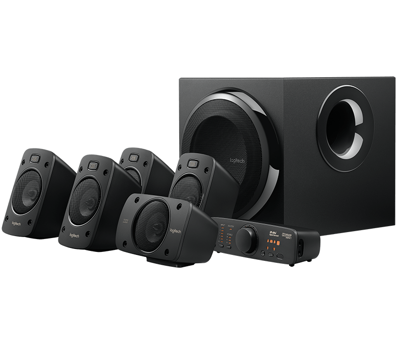 Logitech Z906 Speaker System - 5.1 Surround Sound