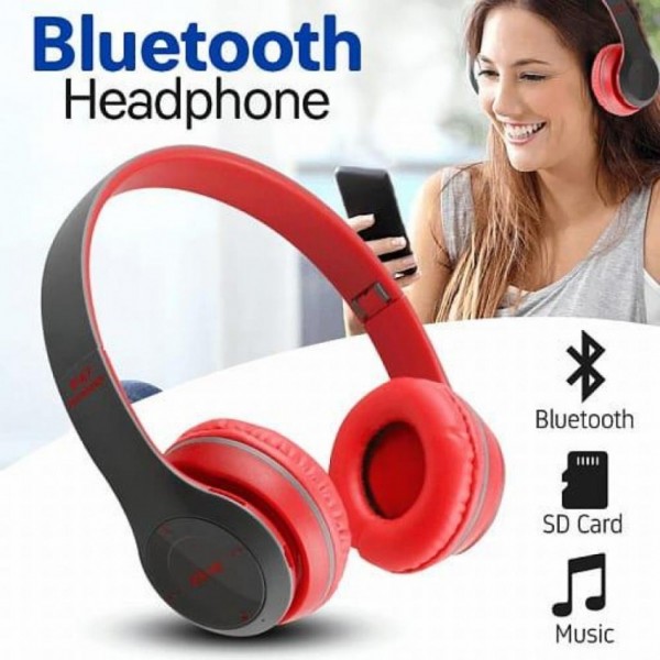 P47 Headband Foldable Stereo Bluetooth Headphones Wireless Headse