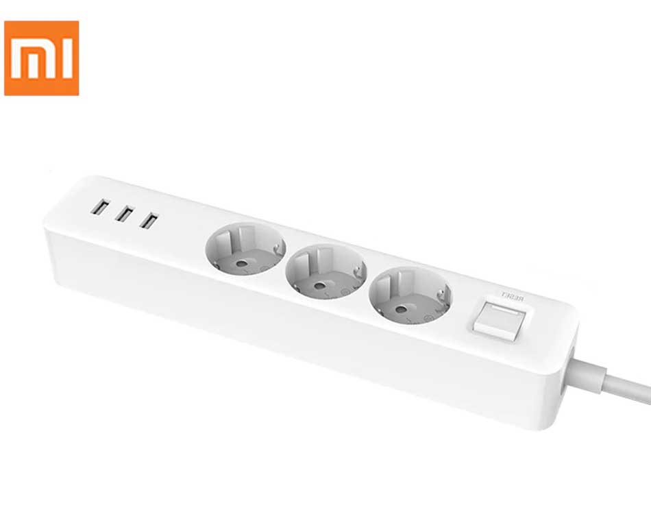 XIOMI MI POWER STRIP 3 USB EU PLUG SOCKETS
